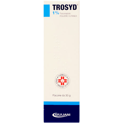 Rimedio per funghi pelle Trosyd Crema Dermatologica 30g 1%