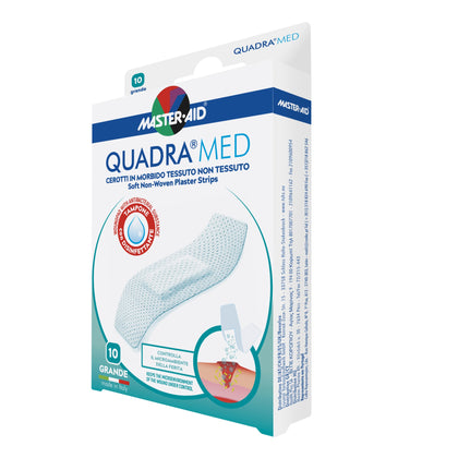 Master Aid Quadra Med Cerotti Grandi Tnt 10 Pezzi