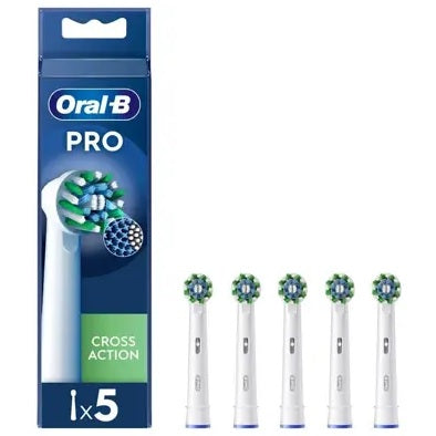 Oral-b Pro Testine Cross Action 5 Pezzi