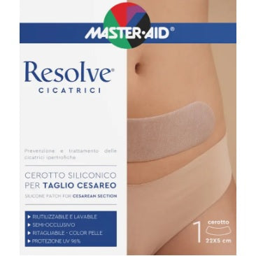 Resolve Cicatrici Cerotto Siliconico Taglio Cesareo 1 Pezzo