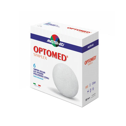 Master Aid Optomed Simplex 6 Tamponi Oculari 57x65mm