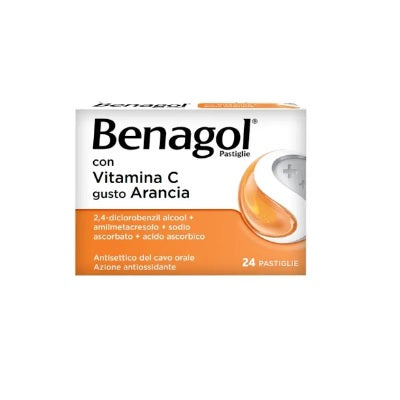 Benagol 24 Pastiglie Vitamina C Arancia