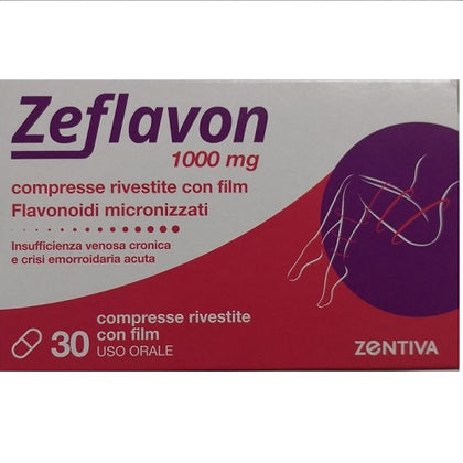 Zeflavon 30 Compresse Rivestite 1000 Mg