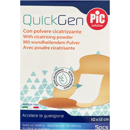 Pic Quickgen Cerotto Cicatrizzante 10x12 5 Pezzi