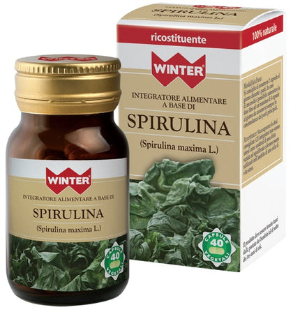 Winter Spirulina 40 Capsule Veg