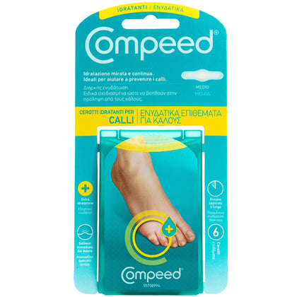 Compeed Cerotti Idratanti Per Calli 6 Pezzi