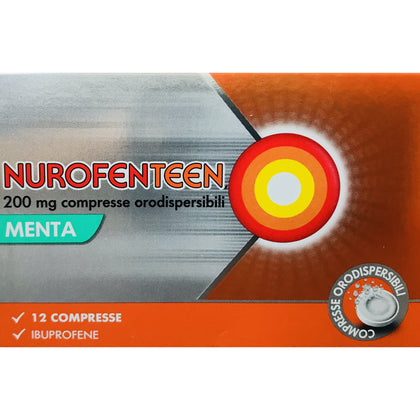 Nurofenteen 12 Compresse Orodispersibili Menta 200mg