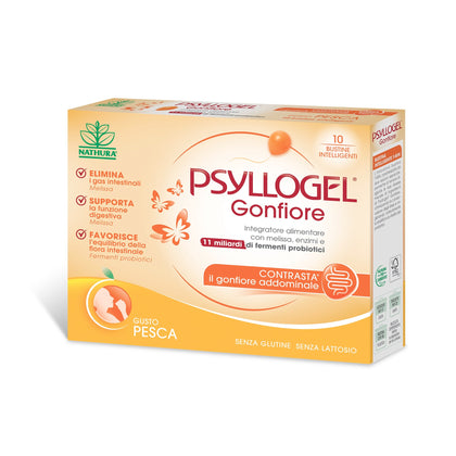 Psyllogel Gonfiore Gusto Pesca